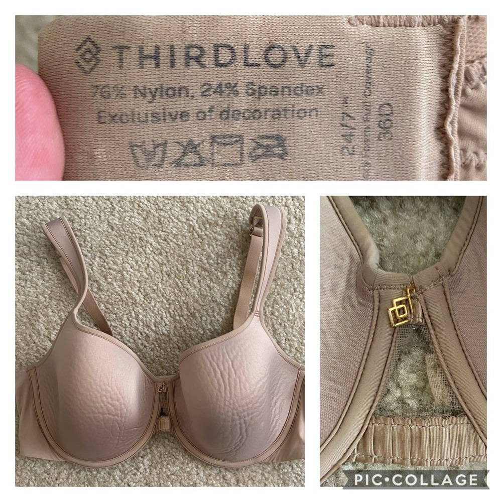ThirdLove 24/7 Memory Foam Full Coverage Bra (36D)